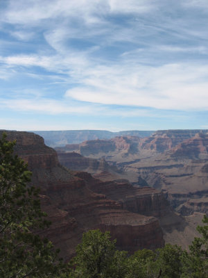 Grand Canyon vista, South Rim, summer 2007