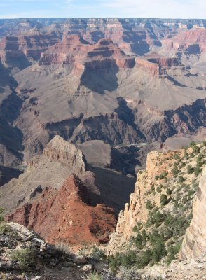 Grand Canyon vista, summer 2007