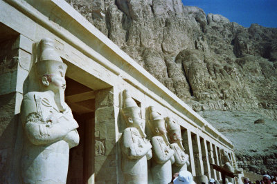 at the Temple of Hatshepsut