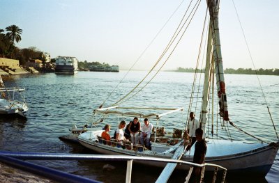 all aboard the felucca!