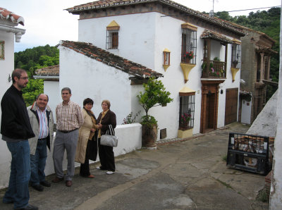 lunch in Benalauria, Serrania de Ronda