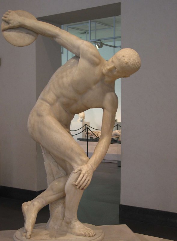 Discus thrower, copy