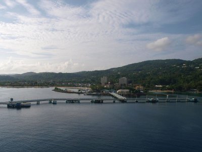 Port d'Ocho Rios en Jamaique
