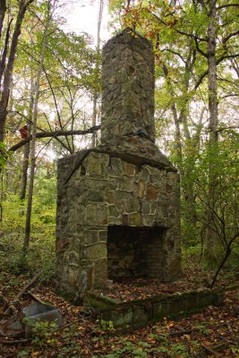 Lime kiln.