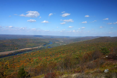 View from the Kittatinny Mountains