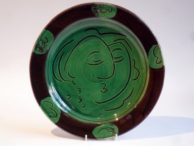 Plate with Face