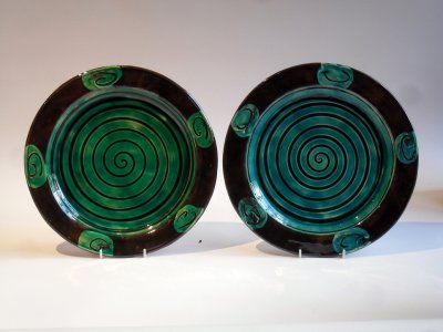Two Spiral Plates