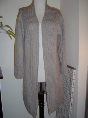 #141 Grey wool/acrylic long cardigan