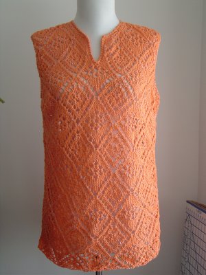 #154 Orange cotton tunic