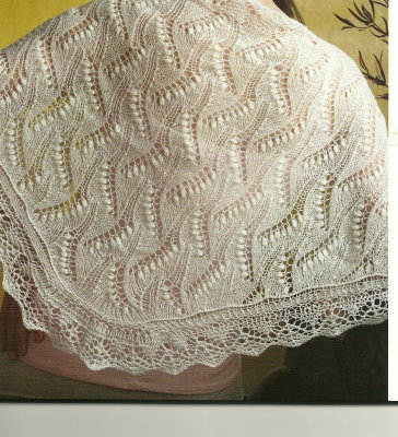 #171 White shawel