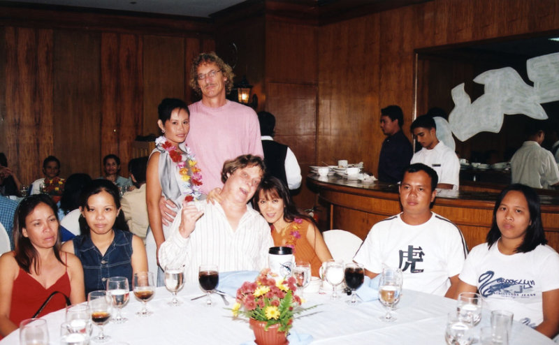 OUR  WEDDING IN THE PHILLIPINES ON 24TH OF JANUARY 2005 IN THE HOLIDAY PLAZA HOTEL IN CEBU CITY