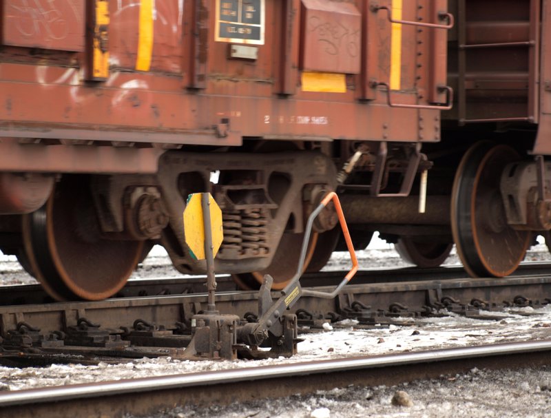 Stevens Point Rail Yard.