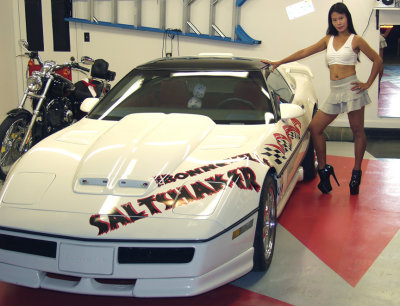 I Wish Those Lights Did Not Reflect On The Hood So Much...Makes It Hard To See Our Lettering Job