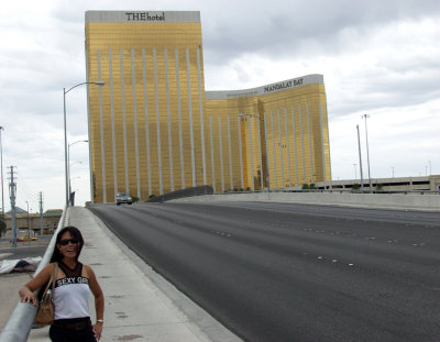 We Had To Park On The West Side Of I-15
