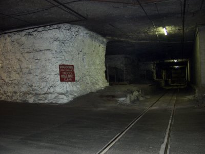 The Caves, In Independence, Missouri..We Are 90 Feet Underground...The Area Is HUGE