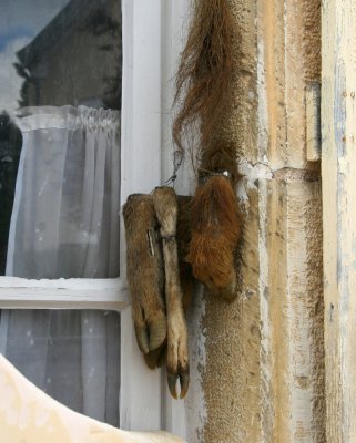  Door with accoutrements