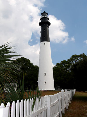 Lighthouse on Hunting Island South Carolina