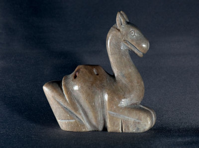 Soapstone Camel Incense Burner