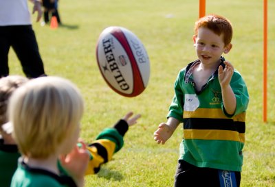 28th Sep 2008 Rugby Training in the sunshine