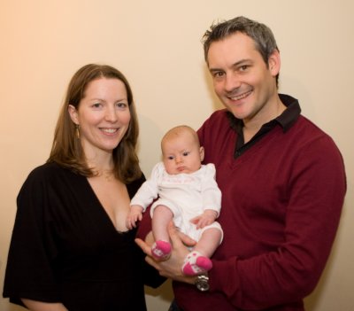 16th Nov Dave, Vicky and Baby Elle
