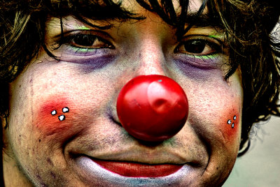 stoned clown