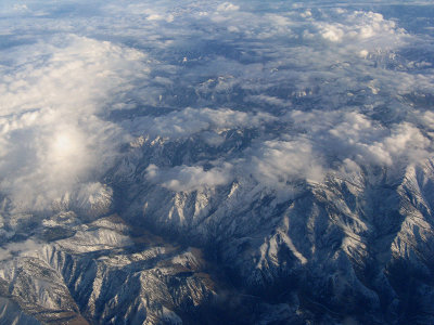 Somewhere over the Rockies .. B0654