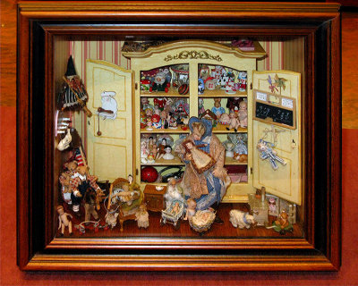 '...L'armadio dei giocattoli'Artista: Mariangela Gagliardi .. M8234