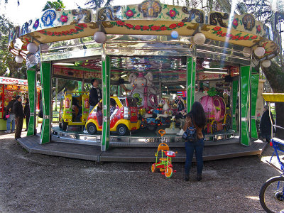 Borghese Gardens: Children's Carousel .. R9453