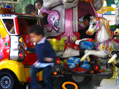 Borghese Gardens: Children's Carousel .. R9452