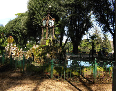 Water Clock at Il Pincio (Pincian Hill) ..  R9456