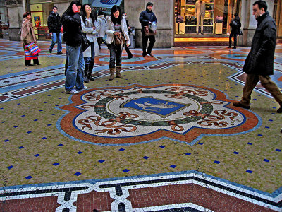La Galleria, Torino mosaic ..1138