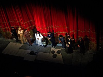 Final curtain, cast of Madama Butterfly .. 1277
