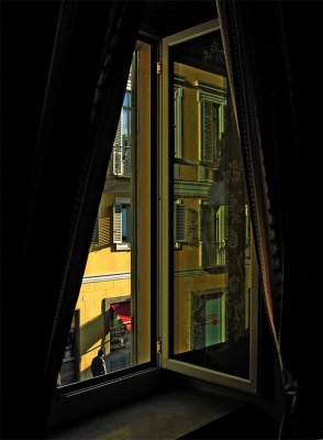 At the Ai Savoia, window view .. 2303