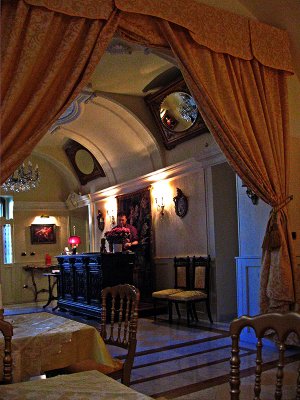 Reception hall at the Ai Savoia .. 1888