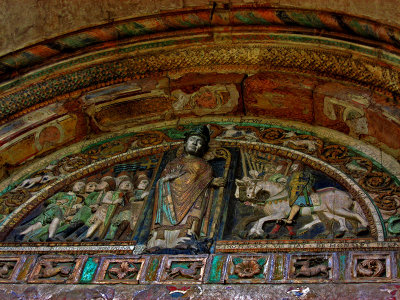 Basilica di San Zeno Maggiore, tympanum .. 2426