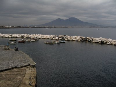 View of Mount Vesuvius from the Borgo Marinaro .. 7387