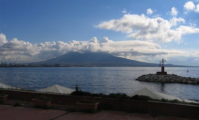 View of Mount Vesuvius from the Lungomare .. 7407