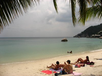 break from scuba class - ko tao