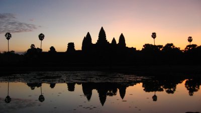 sunrise at angkor wat