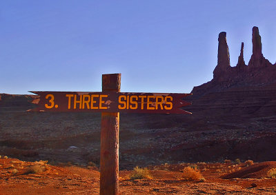 The Three Sisters - Monument Valley