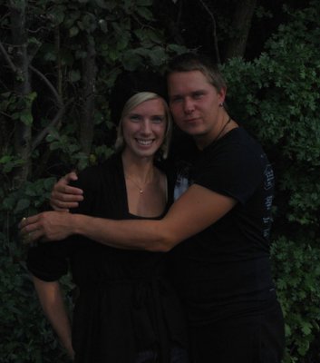 Jag och Nina Johansson