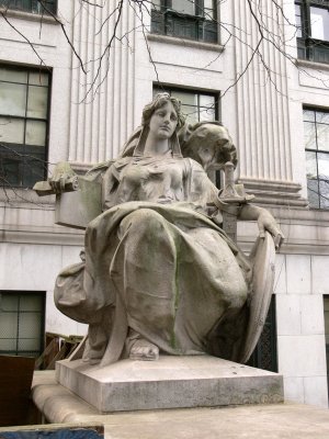 Behind the Supreme Court Building 1