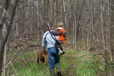 walk in the brush