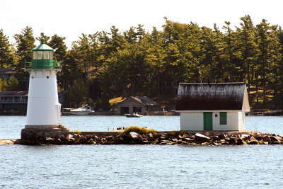 Small Light house on the St Lawrence