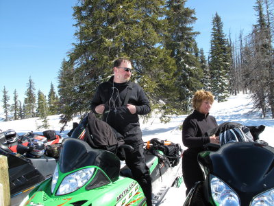 Eric launer and his wife shawna