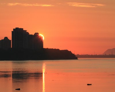 Sur le fleuve Saint-Laurent