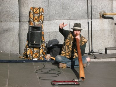 A busker