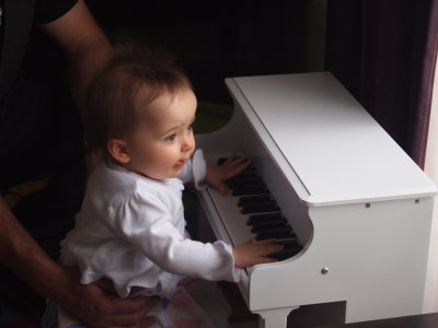 The piano girl.