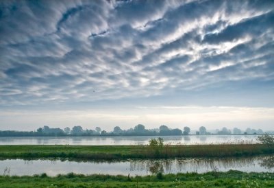 IJssel in het voorjaar