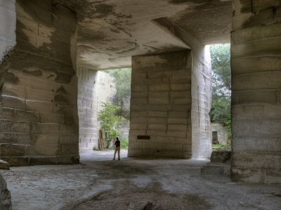 Les-Baux oude steengroeve